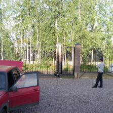 Фото Монтаж Ворот и Калитки с решеткой. СНТ Коркинское 2024г. ЕвроСистемы