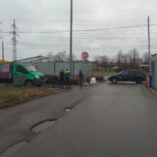 Фото Монтаж Откатных ворот. СКК Петербургский 2019г. ЕвроСистемы