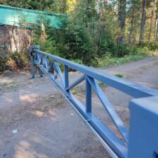 Фото Антивандальный Шлагбаум. Выборгский р-н. СНТ Молодежное 2021г. ЕвроСистемы