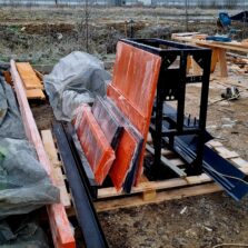 Фото комплект Антивандальный Шлагбаум BLOCK. пос. Александровская 2024г